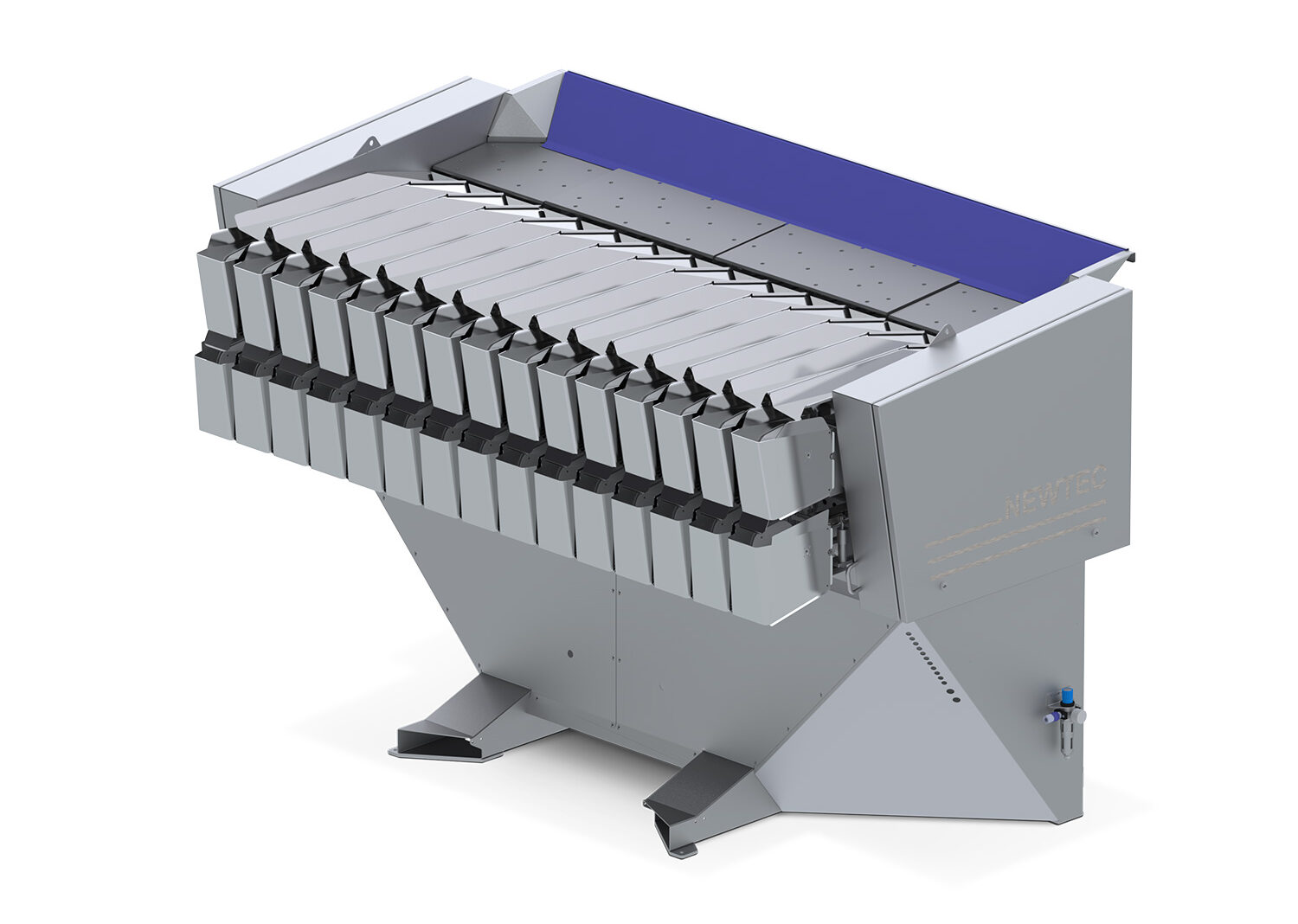 4015B2 NEWTEC Wiegemaschine - Frontansicht