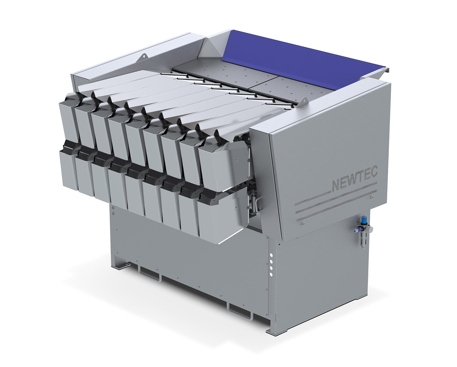 4009B2 NEWTEC Wiegemaschine - Frontansicht