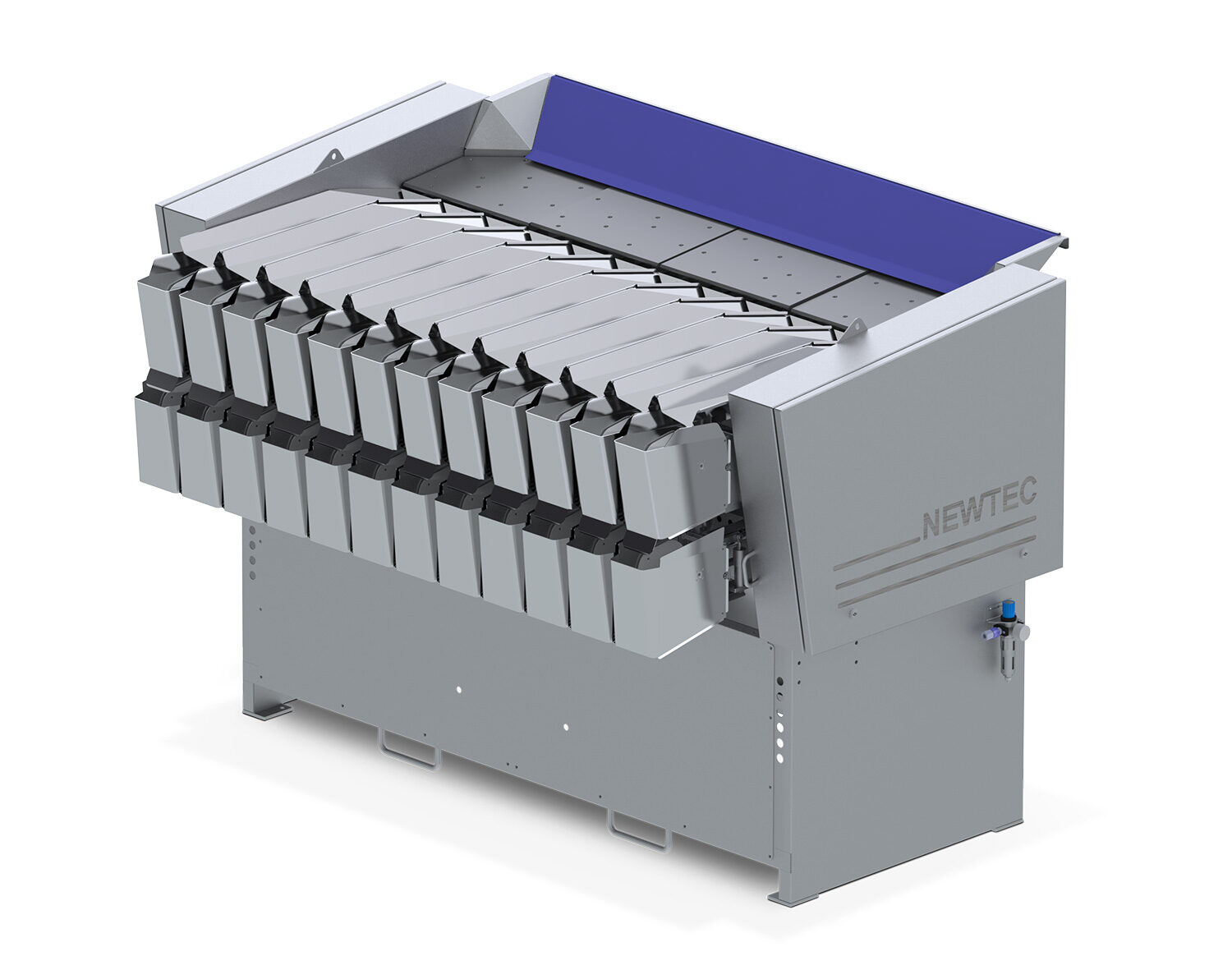 4012B2 NEWTEC Wiegemaschine - Frontansicht