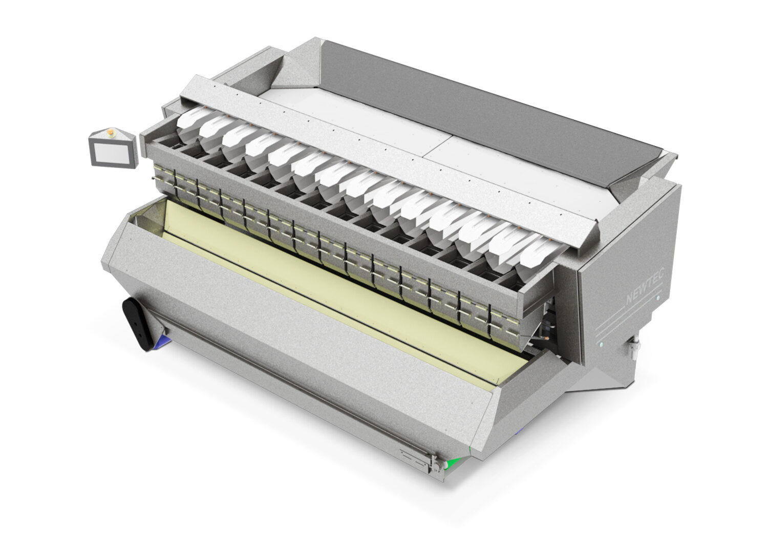 4014XB1 NEWTEC Wiegemaschine - Frontansicht